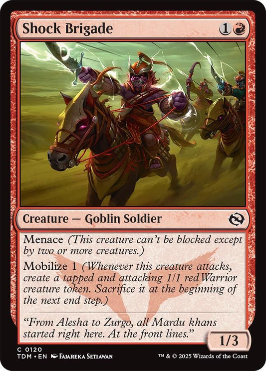 Shock Brigade [Tarkir: Dragonstorm] 120