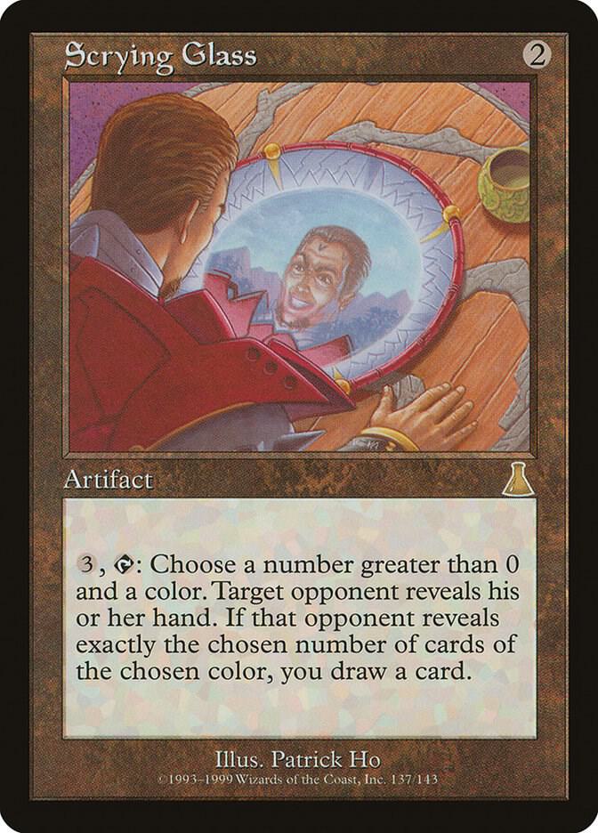 Scrying Glass [Urza's Destiny] 137