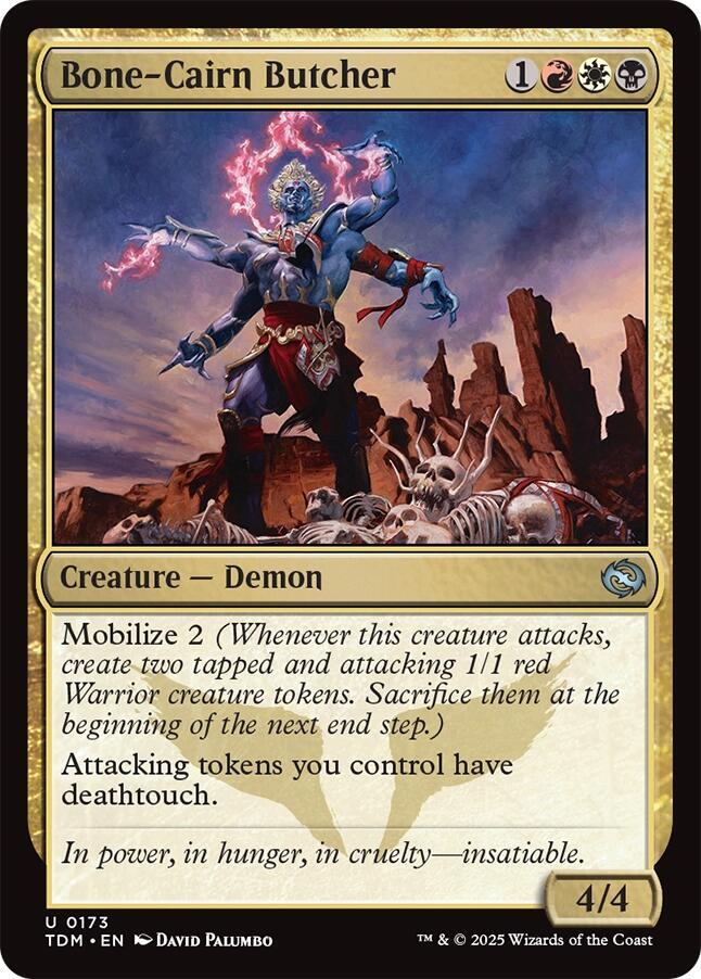 Bone-Cairn Butcher [Tarkir: Dragonstorm] 173