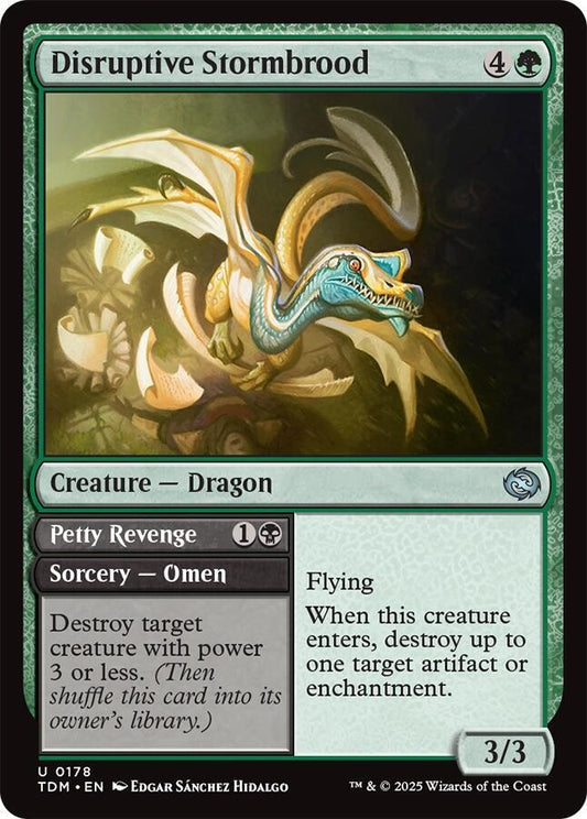 Disruptive Stormbrood [Tarkir: Dragonstorm] 178