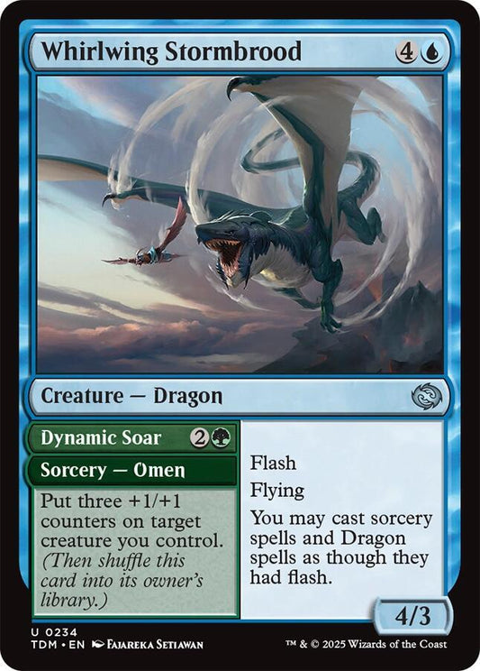 Whirlwing Stormbrood [Tarkir: Dragonstorm] 234