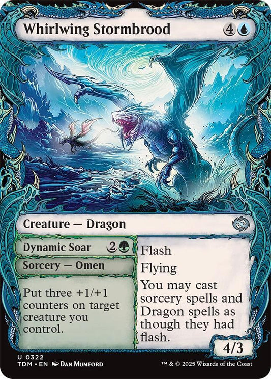 Whirlwing Stormbrood (Showcase) [Tarkir: Dragonstorm] 322