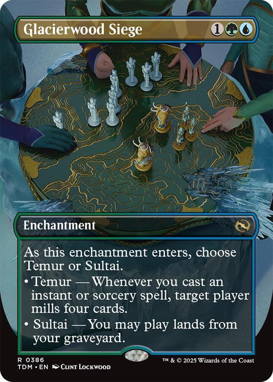 Glacierwood Siege (Borderless) [Tarkir: Dragonstorm] 386