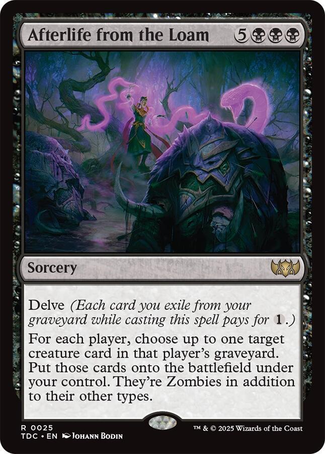 Afterlife from the Loam [Commander: Tarkir: Dragonstorm] 25