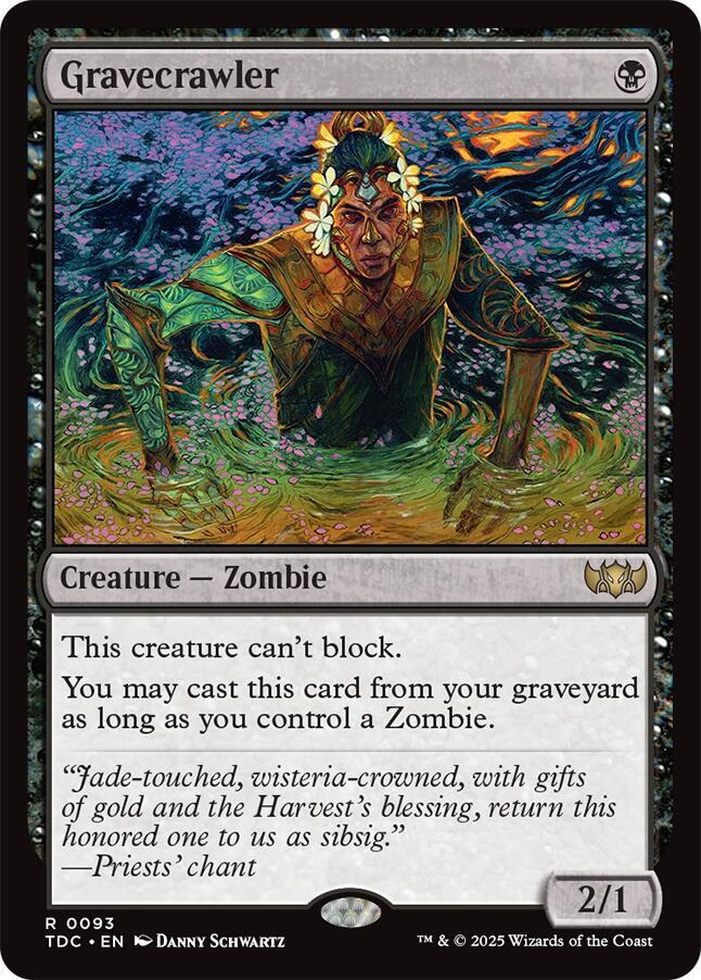 Gravecrawler [Commander: Tarkir: Dragonstorm] 93