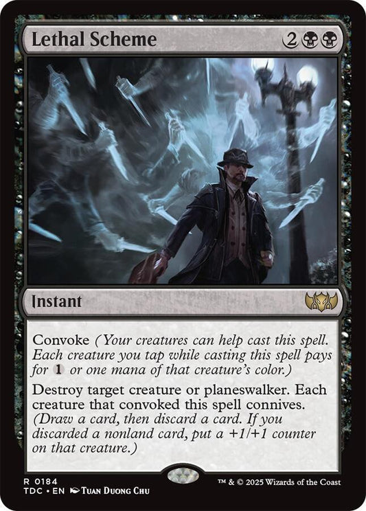 Lethal Scheme [Commander: Tarkir: Dragonstorm] 184