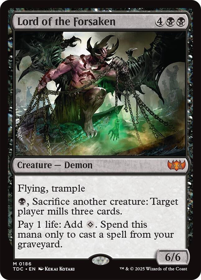 Lord of the Forsaken [Commander: Tarkir: Dragonstorm] 186