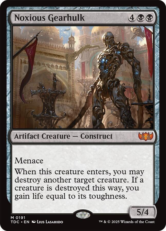 Noxious Gearhulk [Commander: Tarkir: Dragonstorm] 191