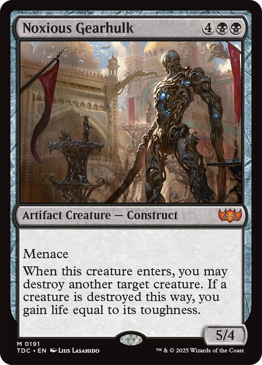 Noxious Gearhulk [Commander: Tarkir: Dragonstorm] 191