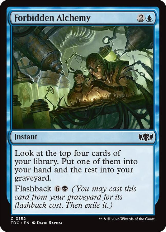 Forbidden Alchemy [Commander: Tarkir: Dragonstorm] 152