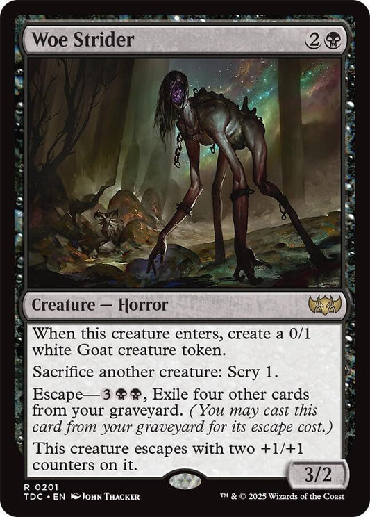 Woe Strider [Commander: Tarkir: Dragonstorm] 201