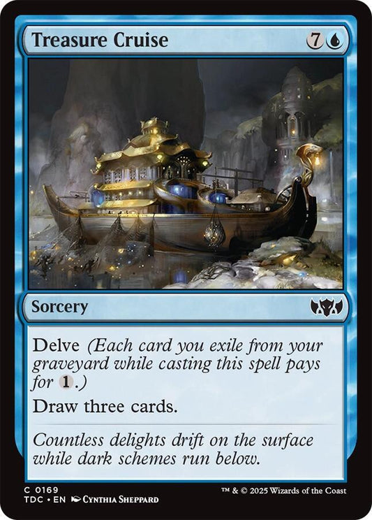 Treasure Cruise [Commander: Tarkir: Dragonstorm] 169