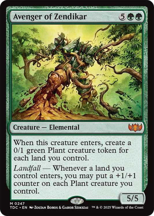 Avenger of Zendikar [Commander: Tarkir: Dragonstorm] 247