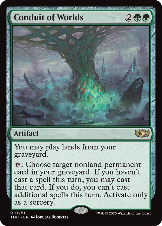 Conduit of Worlds [Commander: Tarkir: Dragonstorm] 251