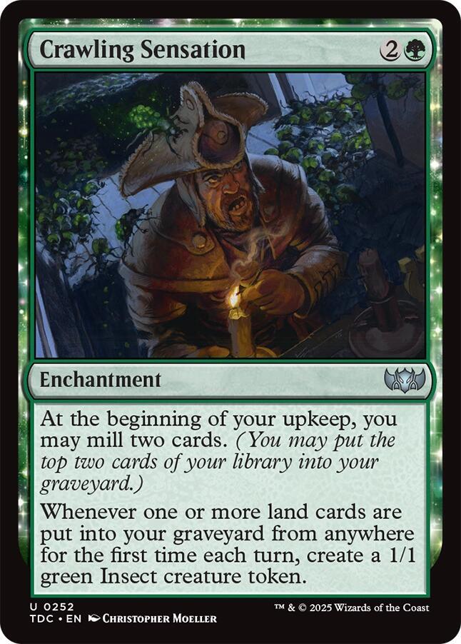 Crawling Sensation [Commander: Tarkir: Dragonstorm] 252