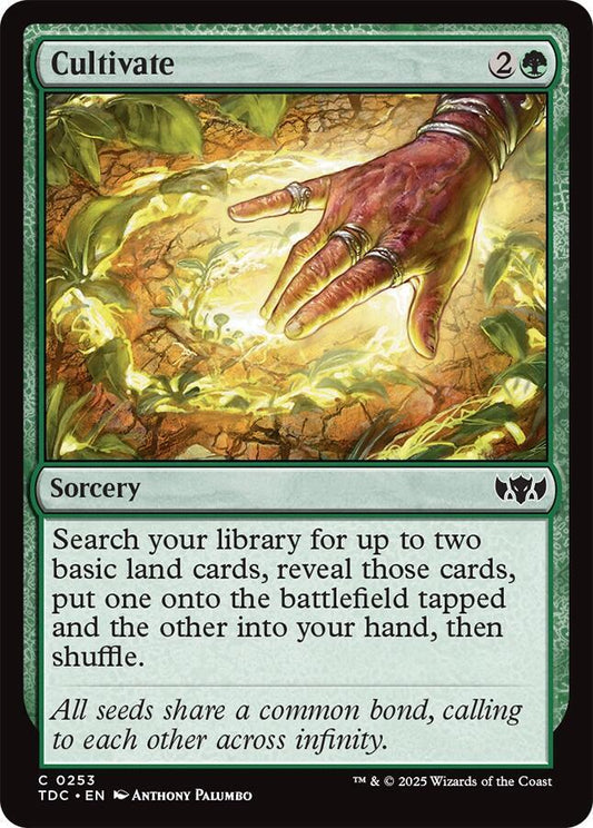 Cultivate [Commander: Tarkir: Dragonstorm] 253