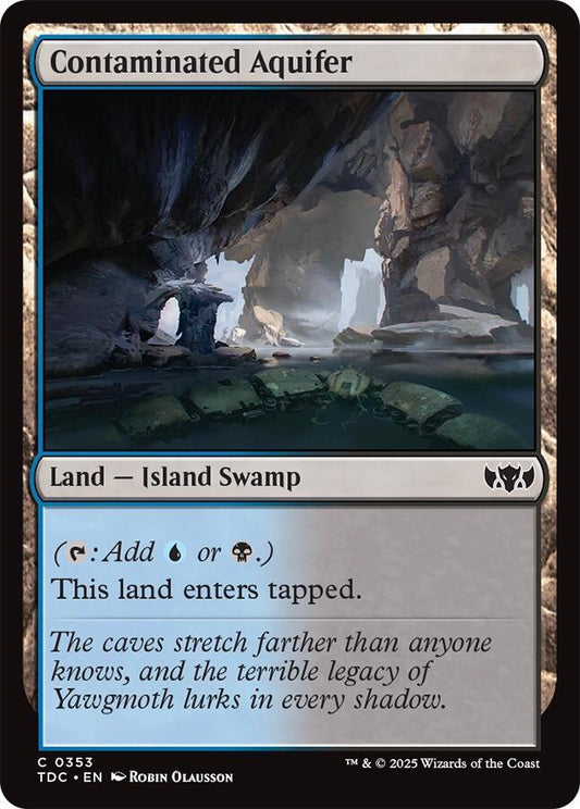 Contaminated Aquifer [Commander: Tarkir: Dragonstorm] 353