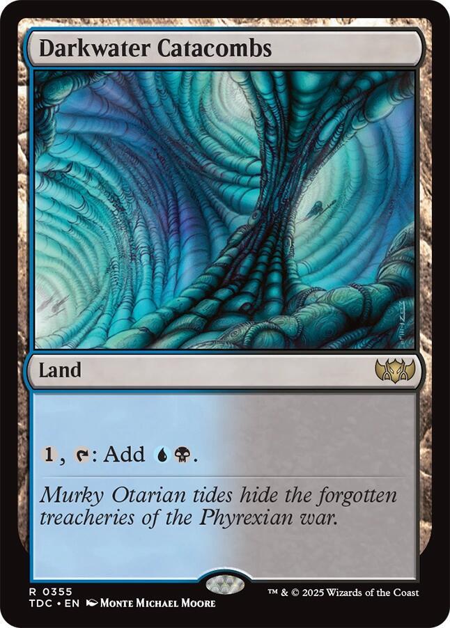 Darkwater Catacombs [Commander: Tarkir: Dragonstorm] 355