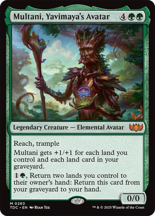 Multani, Yavimaya's Avatar [Commander: Tarkir: Dragonstorm] 263