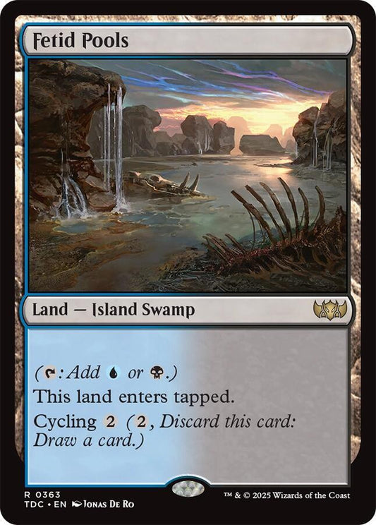 Fetid Pools [Commander: Tarkir: Dragonstorm] 363