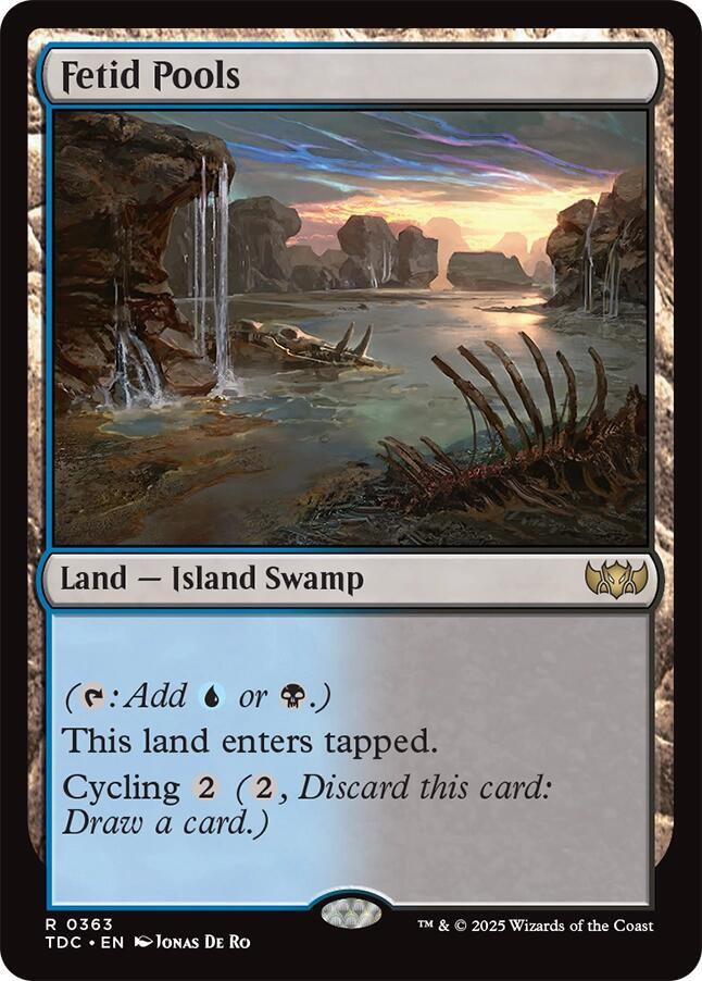 Fetid Pools [Commander: Tarkir: Dragonstorm] 363
