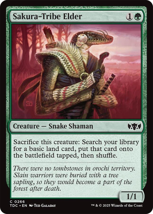 Sakura-Tribe Elder [Commander: Tarkir: Dragonstorm] 266