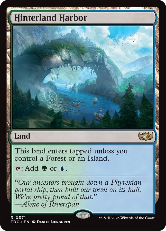 Hinterland Harbor [Commander: Tarkir: Dragonstorm] 371