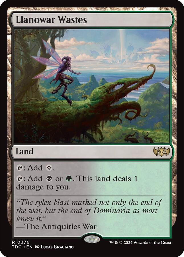 Llanowar Wastes [Commander: Tarkir: Dragonstorm] 376