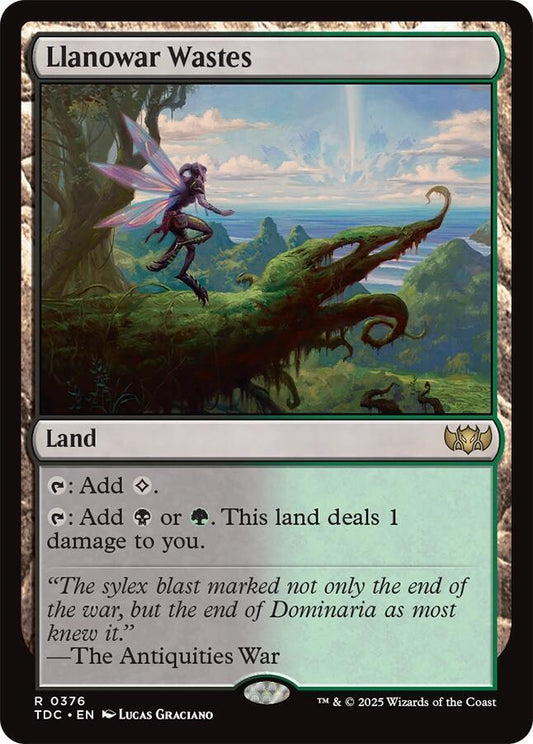 Llanowar Wastes [Commander: Tarkir: Dragonstorm] 376