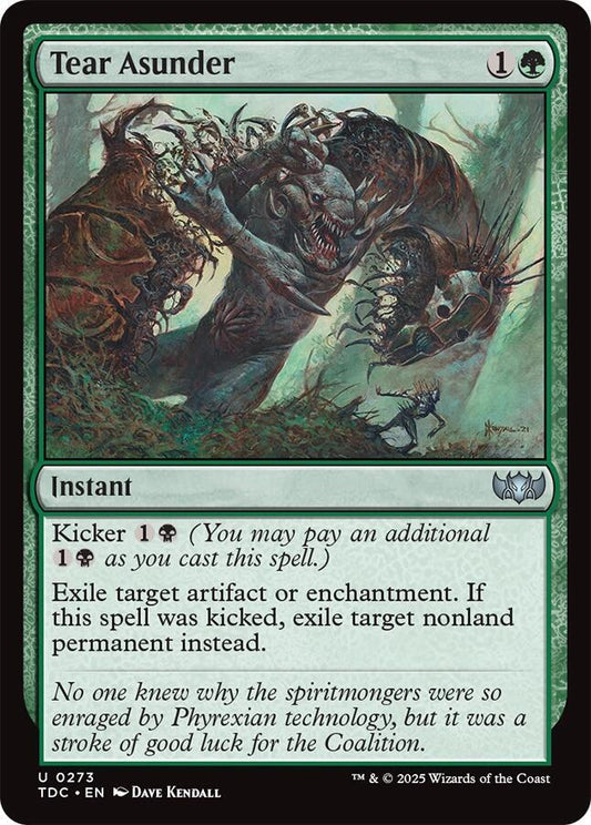 Tear Asunder [Commander: Tarkir: Dragonstorm] 273