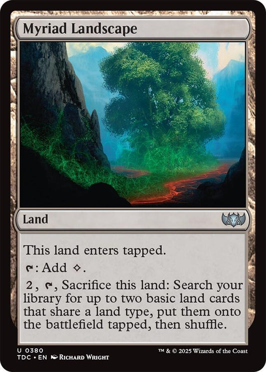 Myriad Landscape [Commander: Tarkir: Dragonstorm] 380