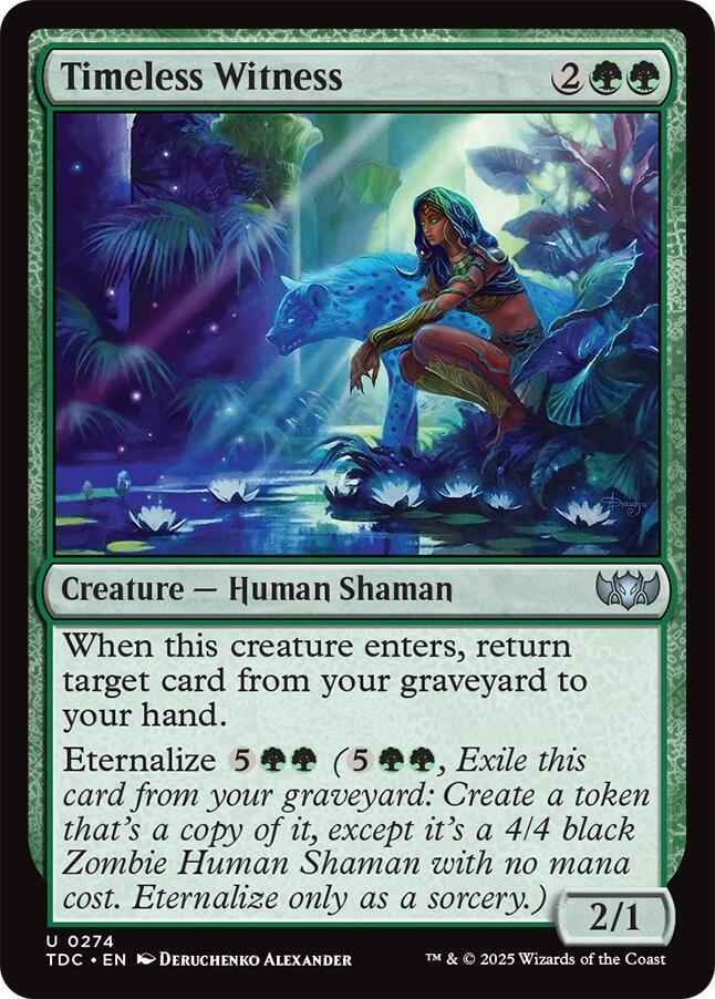 Timeless Witness [Commander: Tarkir: Dragonstorm] 274