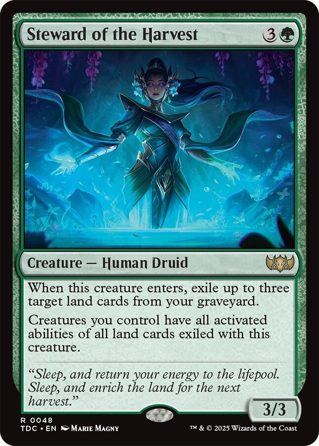 Steward of the Harvest [Commander: Tarkir: Dragonstorm] 48