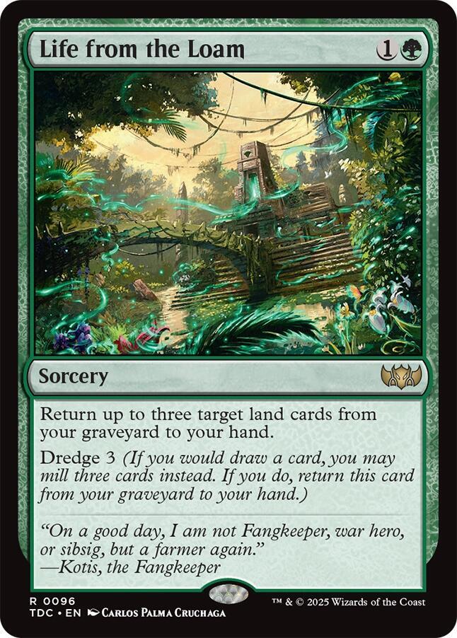 Life from the Loam [Commander: Tarkir: Dragonstorm] 96