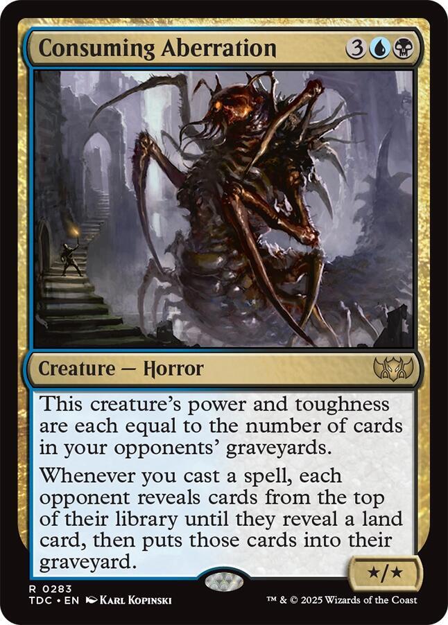 Consuming Aberration [Commander: Tarkir: Dragonstorm] 283