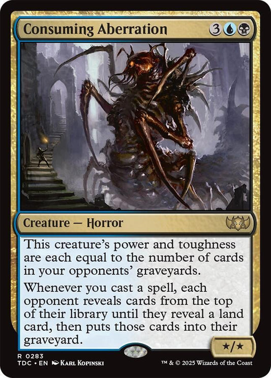 Consuming Aberration [Commander: Tarkir: Dragonstorm] 283