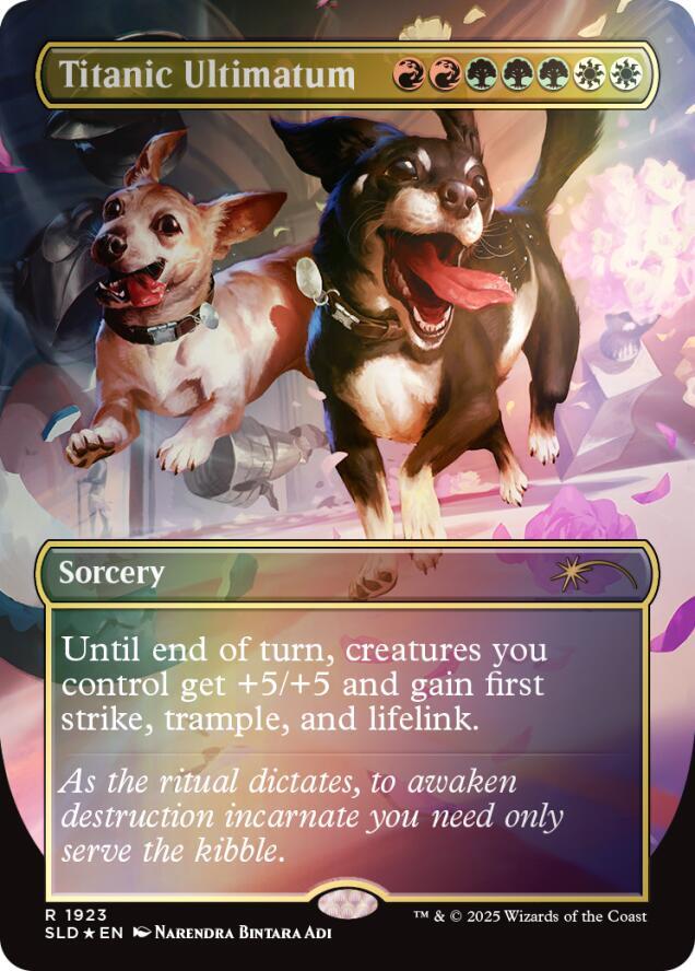 Titanic Ultimatum (1923) (Rainbow Foil) [Secret Lair Drop Series] 1923