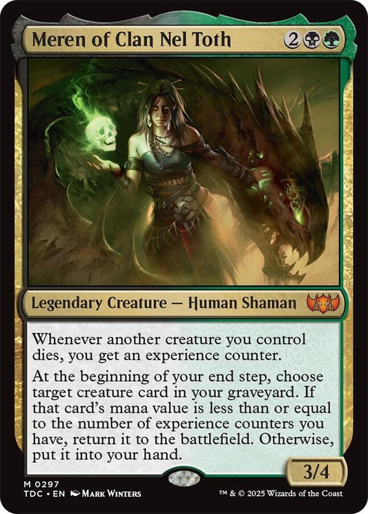 Meren of Clan Nel Toth [Commander: Tarkir: Dragonstorm] 297