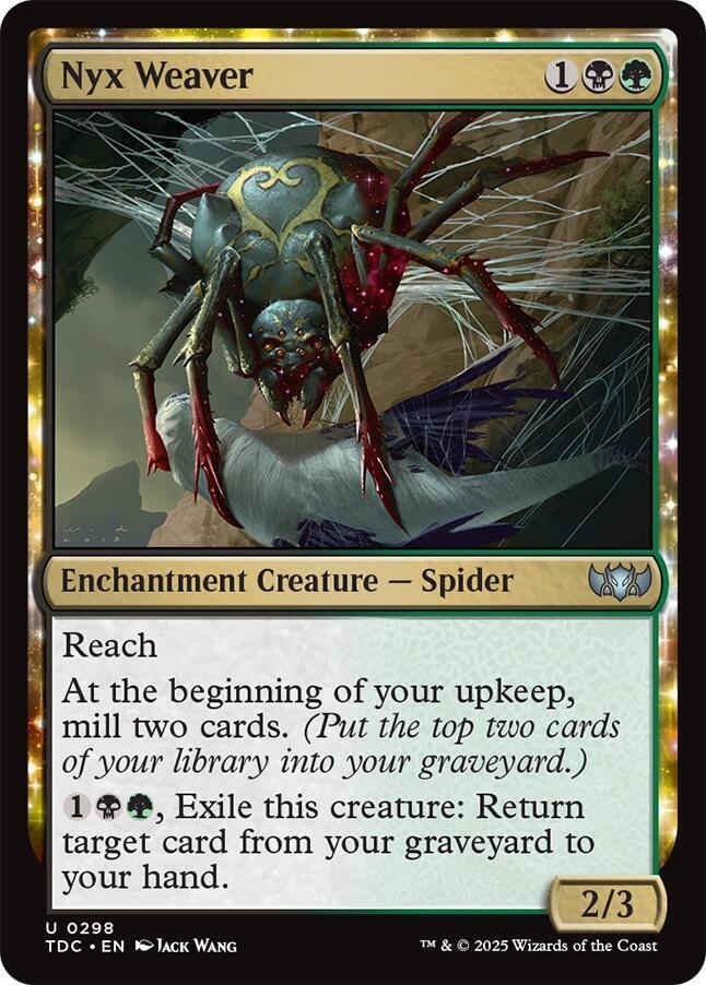Nyx Weaver [Commander: Tarkir: Dragonstorm] 298