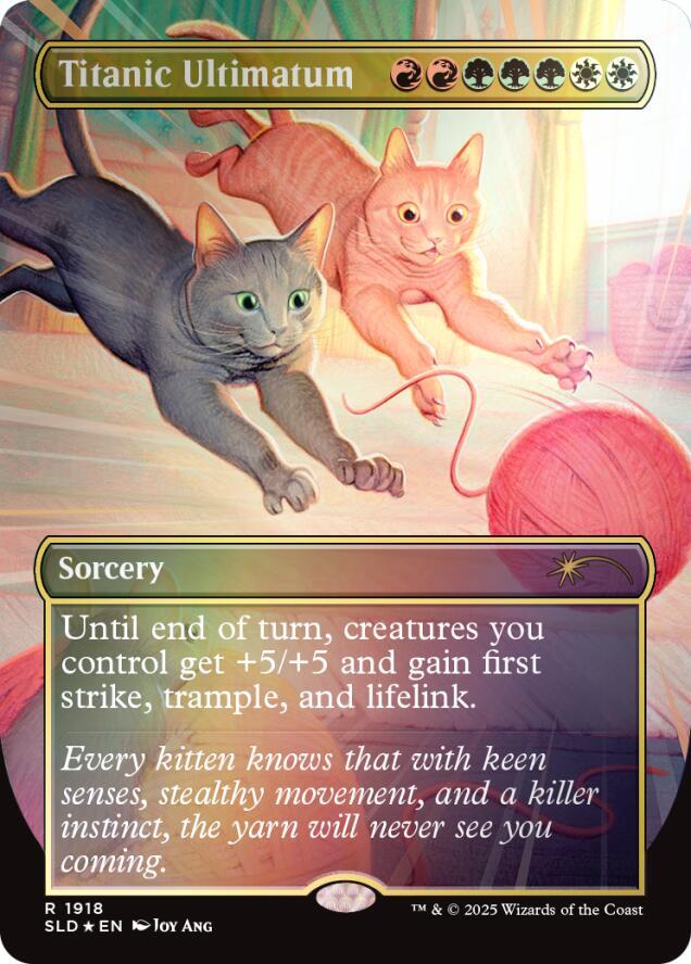 Titanic Ultimatum (1918) (Rainbow Foil) [Secret Lair Drop Series] 1918