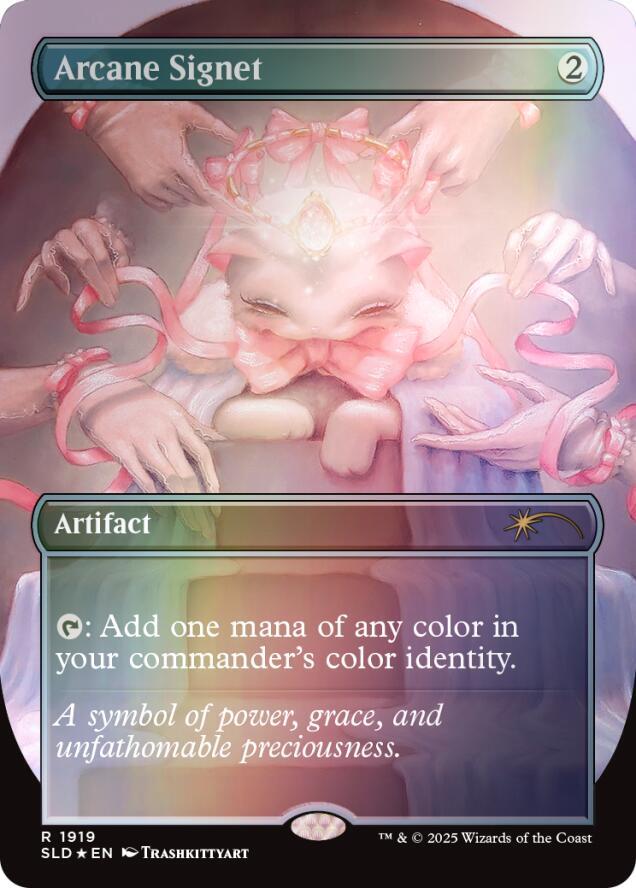 Arcane Signet (1919) (Rainbow Foil) [Secret Lair Drop Series] 1919