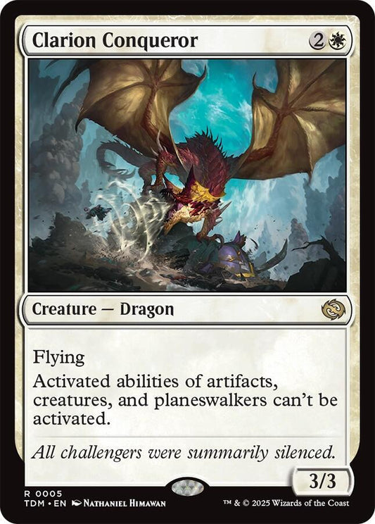 Clarion Conqueror [Tarkir: Dragonstorm] 5