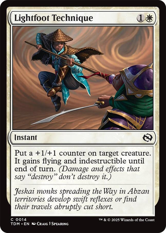 Lightfoot Technique [Tarkir: Dragonstorm] 14