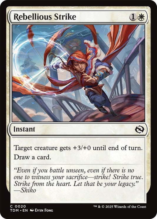 Rebellious Strike [Tarkir: Dragonstorm] 20