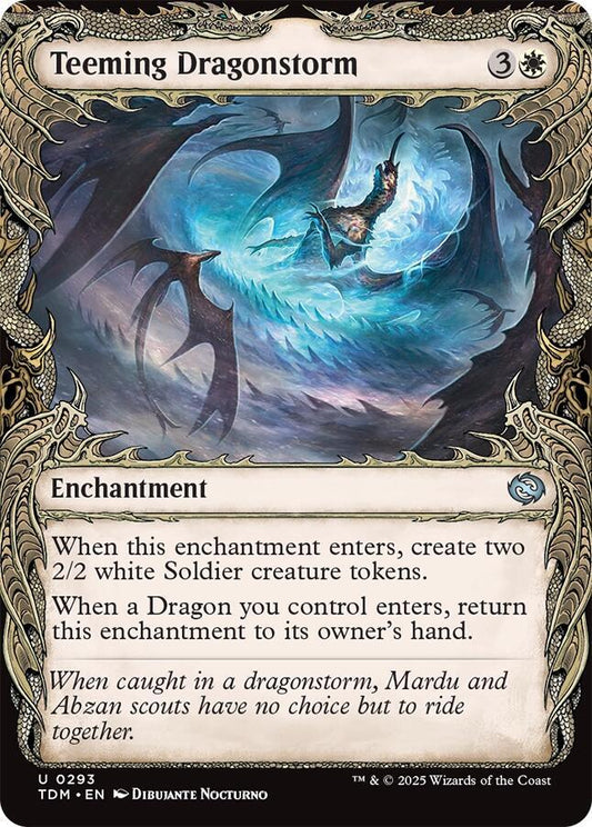 Teeming Dragonstorm (Showcase) [Tarkir: Dragonstorm] 293