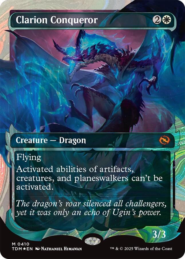 Clarion Conqueror (Showcase) (Halo Foil) [Tarkir: Dragonstorm] 410