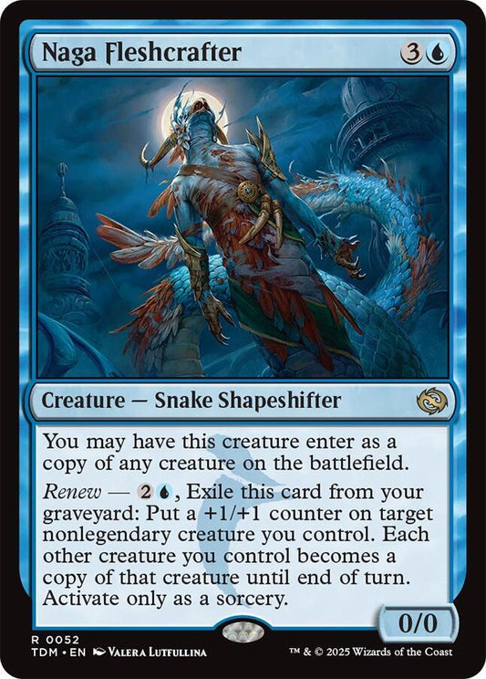 Naga Fleshcrafter [Tarkir: Dragonstorm] 52
