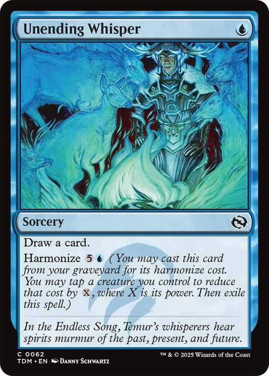 Unending Whisper [Tarkir: Dragonstorm] 62