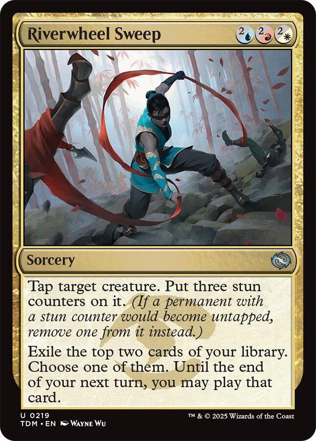 Riverwheel Sweep [Tarkir: Dragonstorm] 219