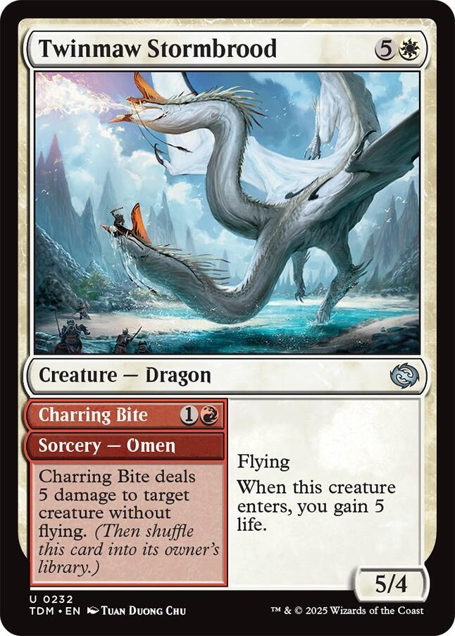 Twinmaw Stormbrood [Tarkir: Dragonstorm] 232